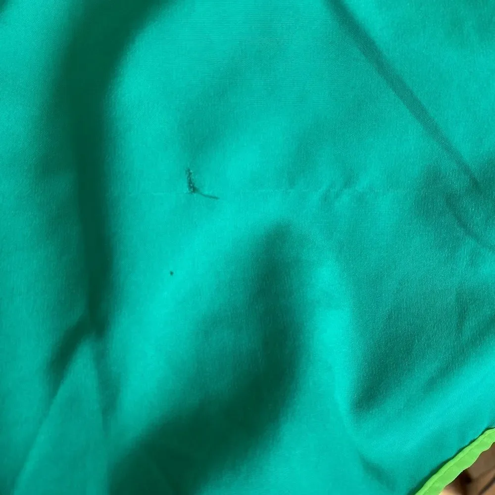 Nike green and neon yellow Dri-FIT‎ Running Shorts